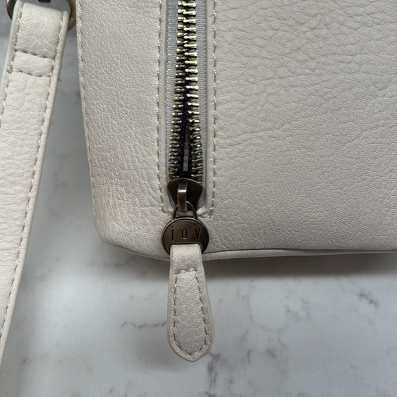 New Joy Susan Jolene Crossbody Bag, Ivory - Picture 11 of 12